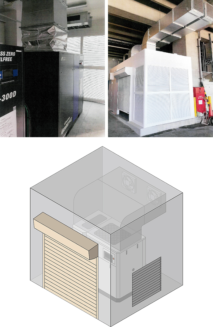 コンプレッサー室